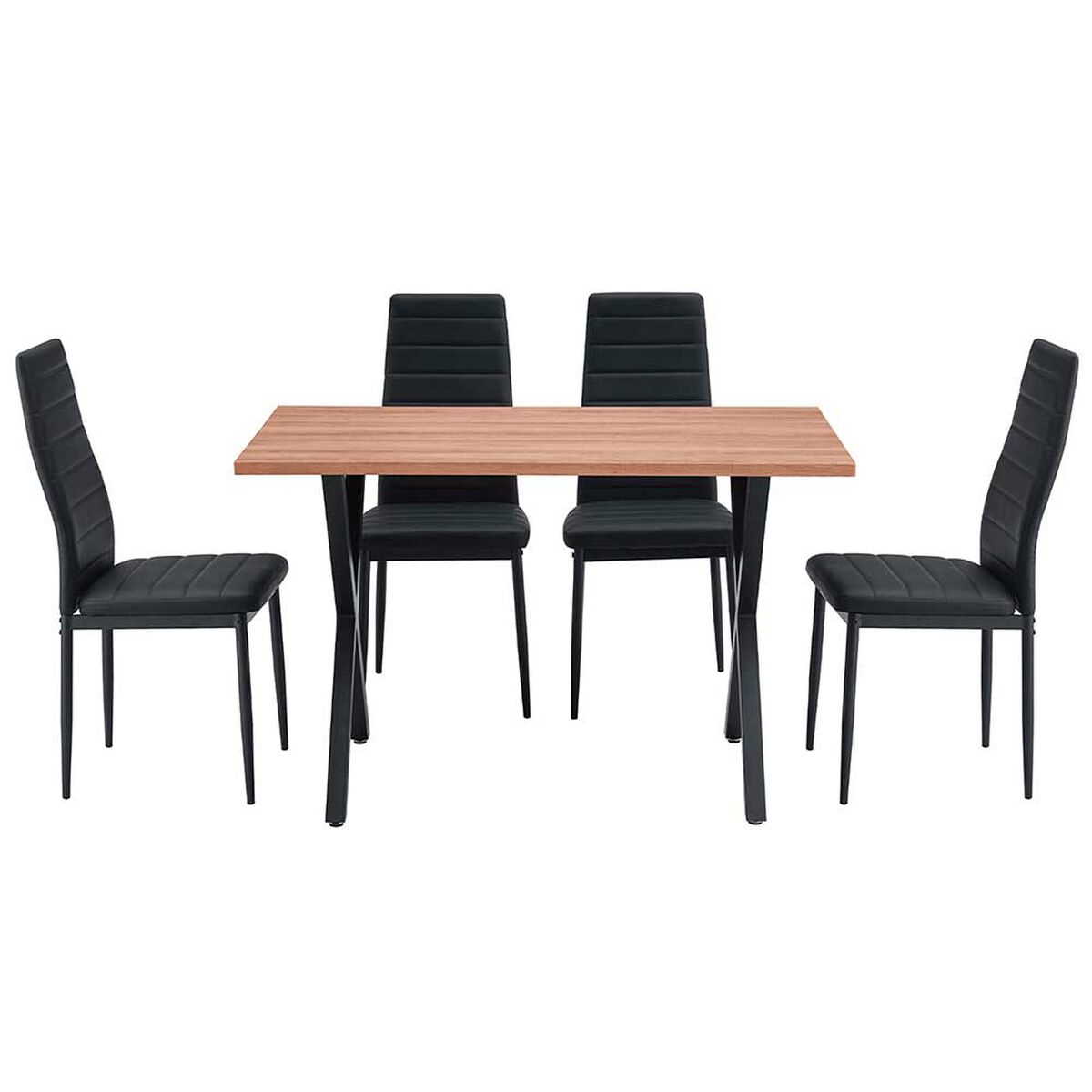 Pack de 4 Sillas Novahus Boston Negro