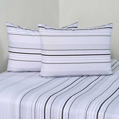 Imagen 1 del producto Juego de Sábanas American Family King 144 Hilos Zircon Gris