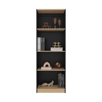 Estante TuHome Home E1 5 Repisas Wengue Fresno Europeo