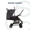 Coche Cuna Melange Negro Bebesit