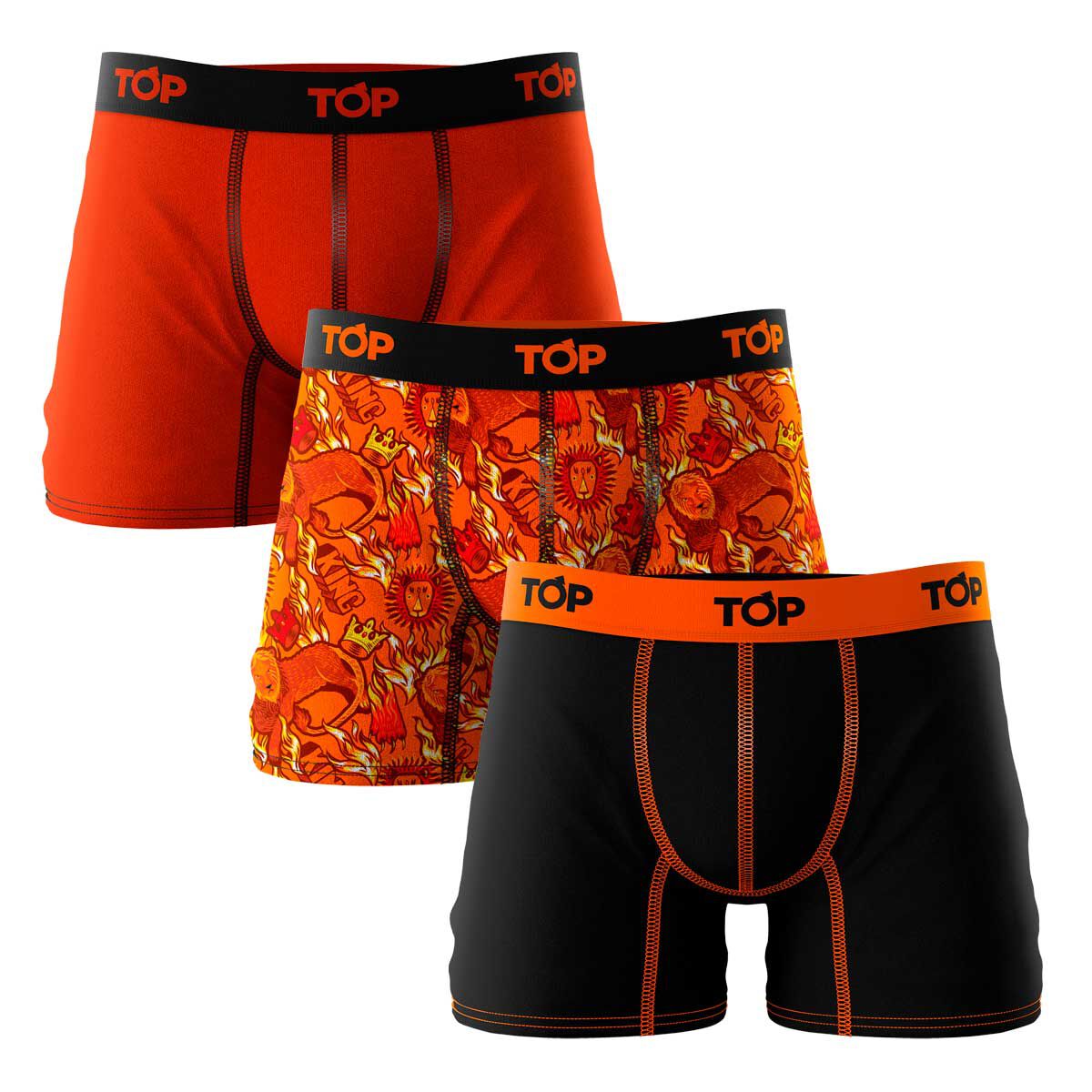 Pack 3 Bóxer Hombre Top