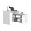 Escritorio en L TuHome Rennes 1 Puerta Blanco