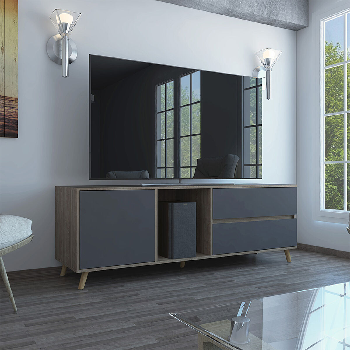 Rack TV Hasta 60'' Salem TuHome