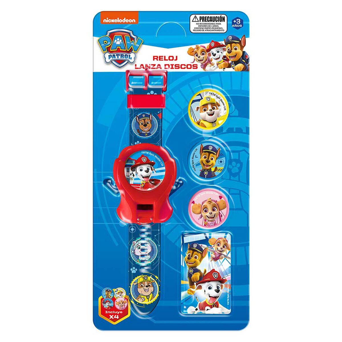 Reloj Lanzador De Discos Paw Patrol