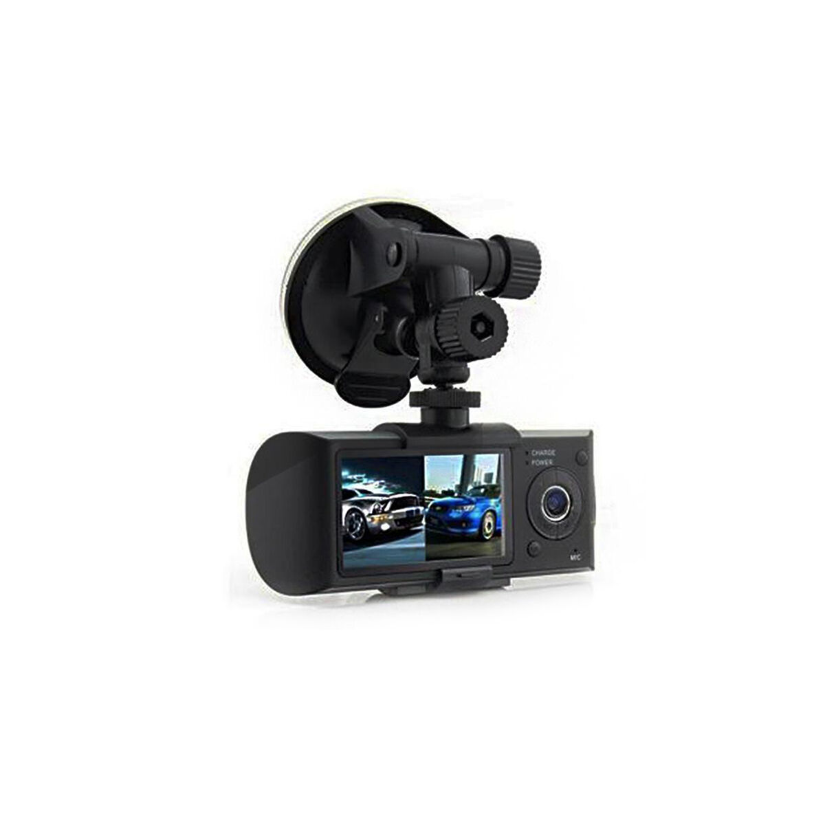 Cámara Camtek R300 DVR HD Doble Visión para Auto GPS