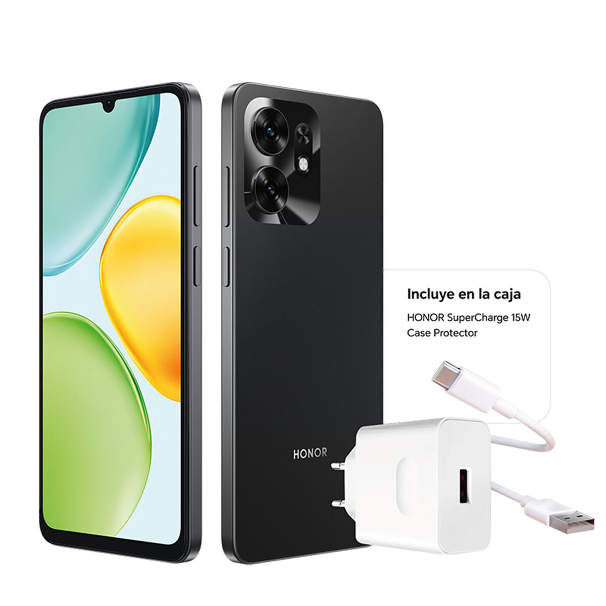 Smartphone Honor X6d 5G 256 GB Negro
