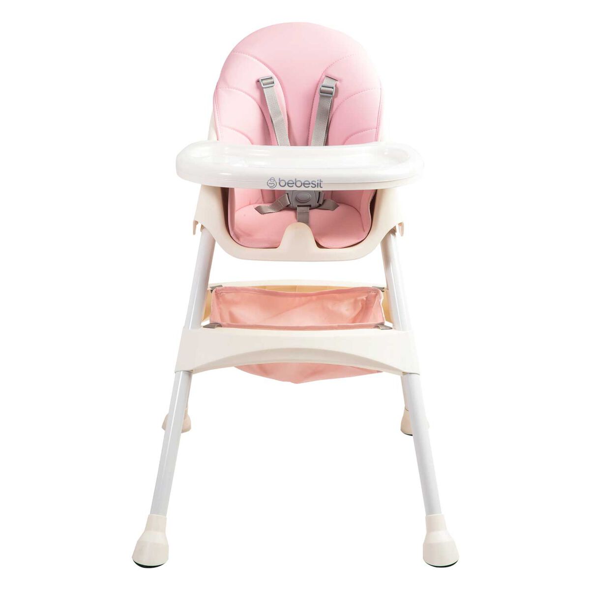 Silla de Comer Confort Rosado Bebesit