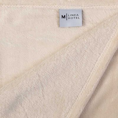 Imagen 2 del producto Frazada de Poliéster Linea Hotel 2 Plazas Liso Crudo