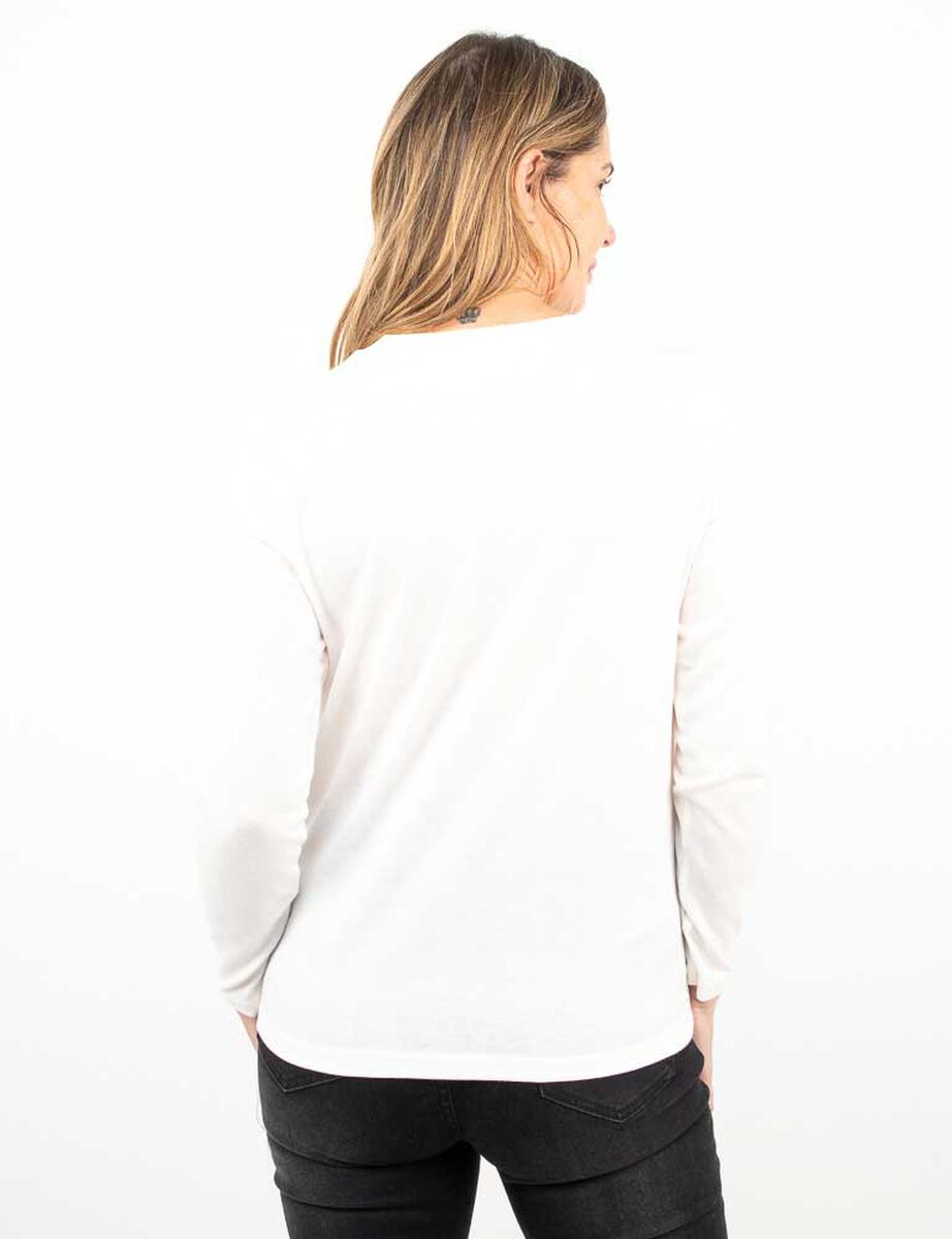 Polera Manga Larga Mujer Portman Club