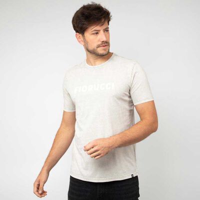 Polera Con Estampado Manga Corta Fiorucci