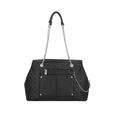 Cartera de hombro Secret Polonia FW25 L Negro