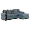 Sof&aacute; Seccional Living Factory Arizona 4 Cuerpos Beige
