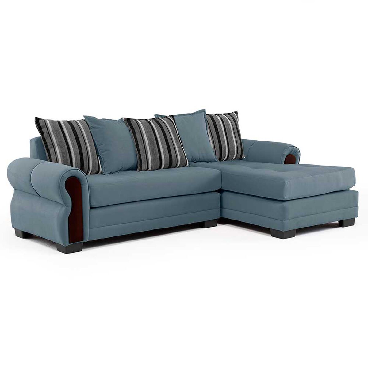 Sof&aacute; Seccional Living Factory Arizona 4 Cuerpos Beige