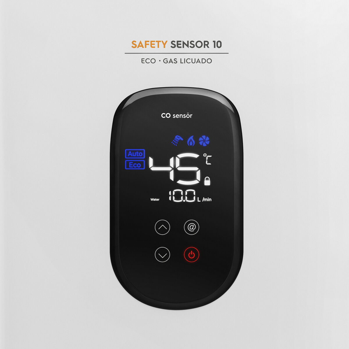 Calefont Gas Licuado Mademsa Safety Sensor 10 Eco GL 10 lts.
