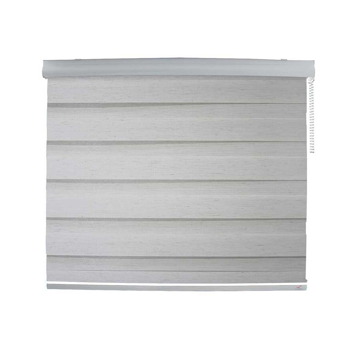 Roller Duo Lino Vincenzi R1706 Blanco Oats 120 x 120 cm