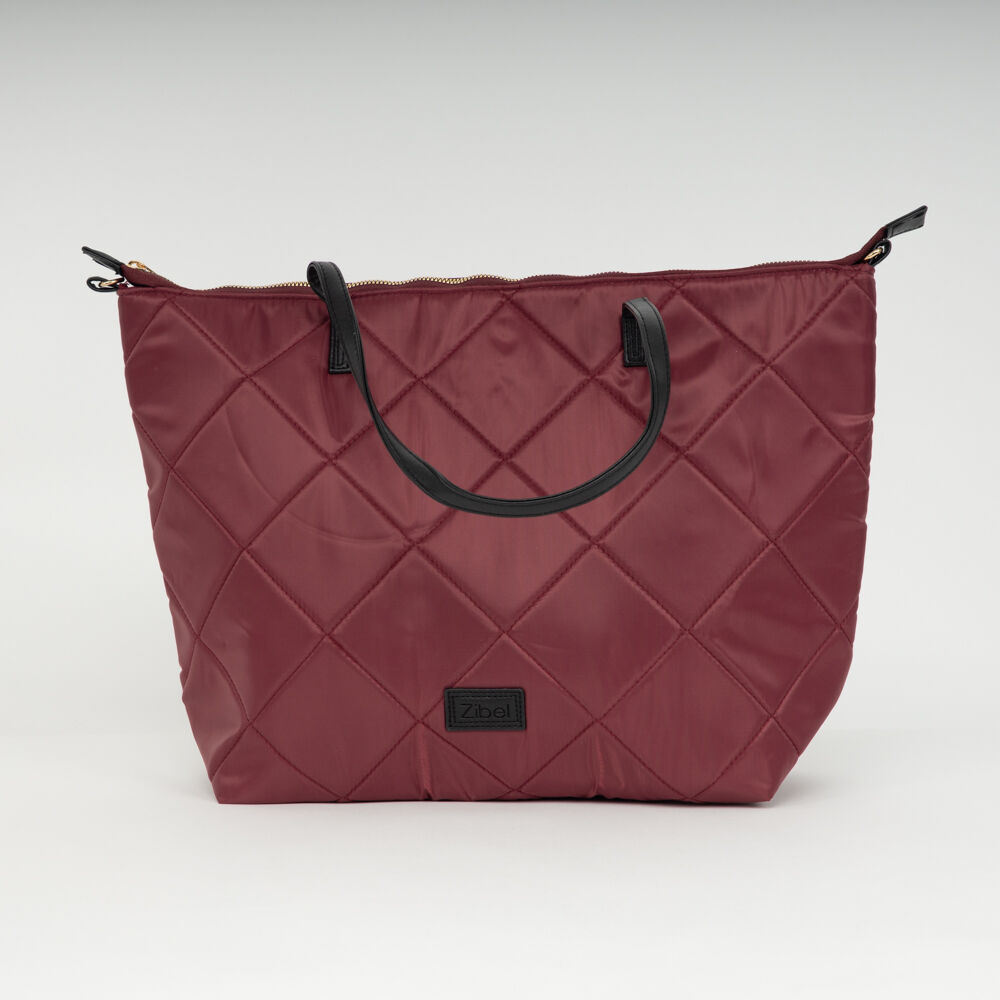 Cartera Tote Burdeo Zibel