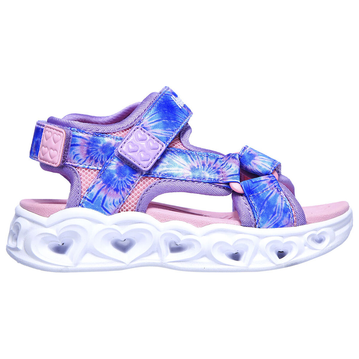 Sandalia Con Luces Niña Skechers Heart