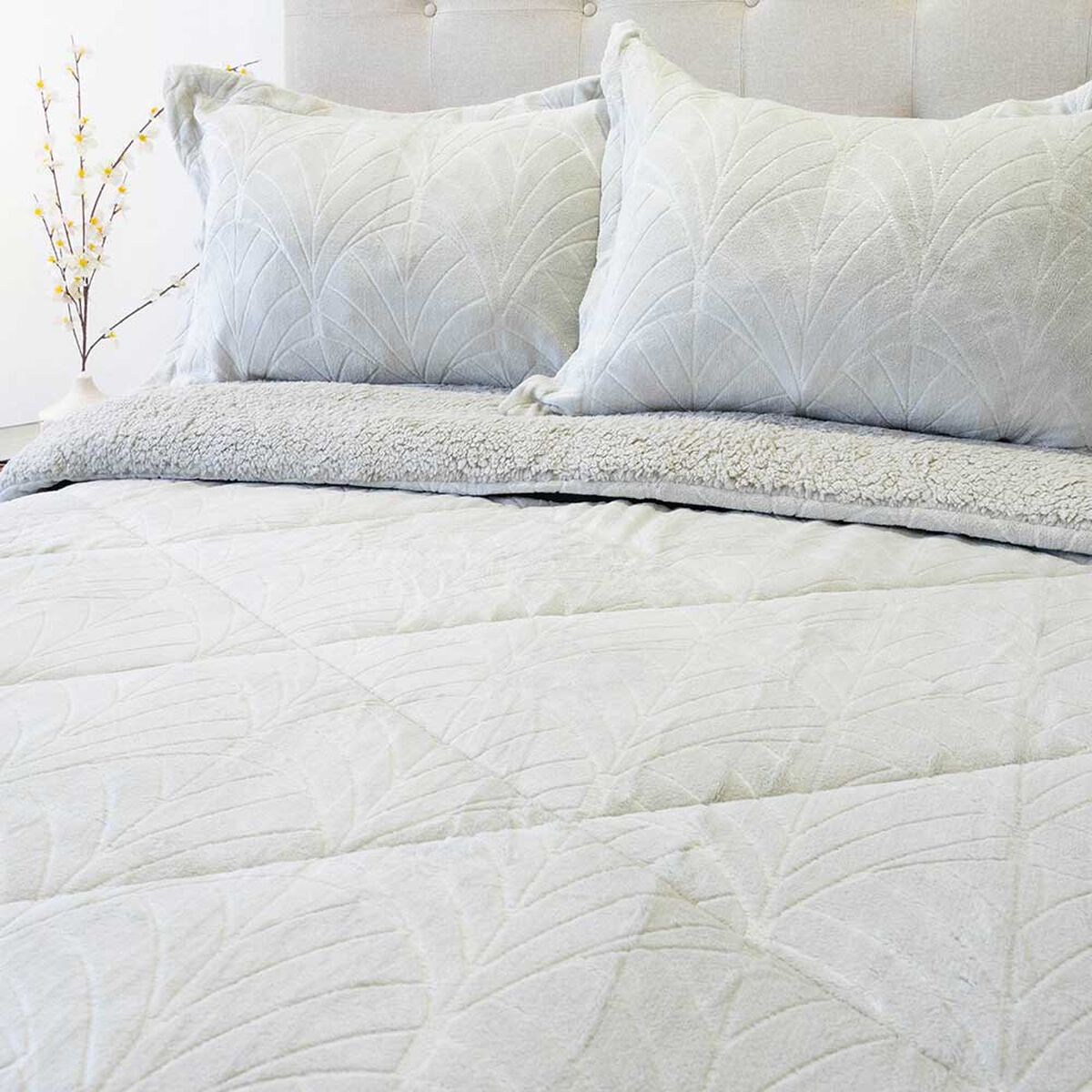 Cubrecama Doral Super King Senses Sherpa D1