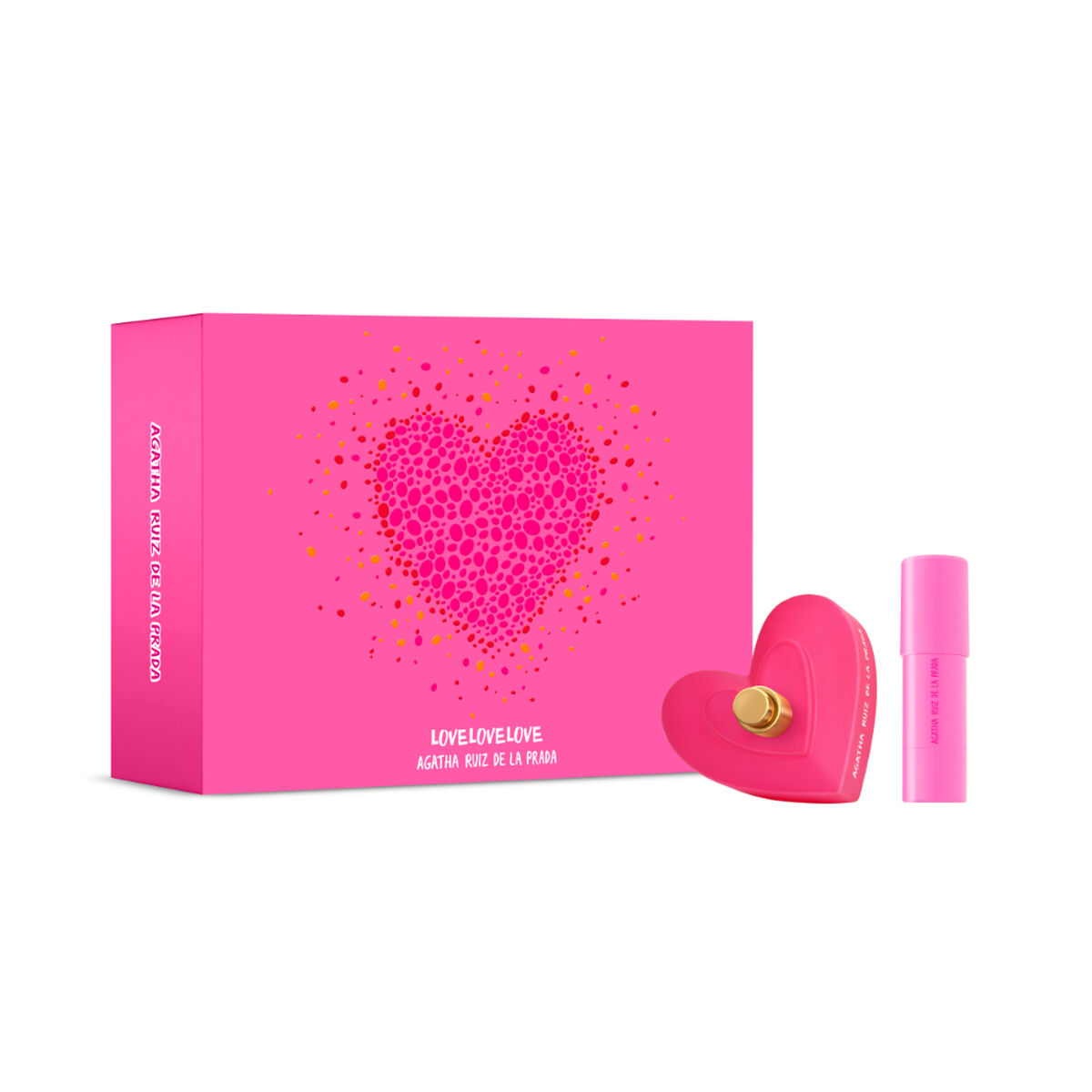 Set Perfume Agatha Ruiz de la Prada Mujer Love Love Love EDT 50 ml + De beso en beso EDT 10 ml