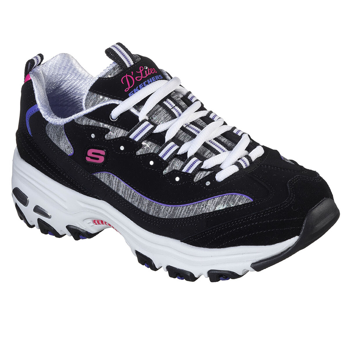 Zapatilla Mujer Skechers D'Lites Sparkling Rain Abc