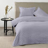 Quilt American Family Drops Heatpress King P&uacute;rpura