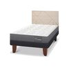 Cama Europea CIC 1,5 Plazas Anatomic + Respaldo Villarrica Alpino