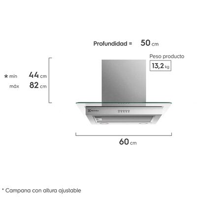 Imagen 2 del producto Campana Electrolux CE6VX