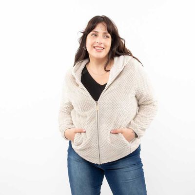 Polerón Peludo Mujer Extralindas