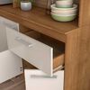 Mueble de Cocina Vekkahome Buck 1 Caj&oacute;n 12 Puertas Blanco