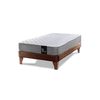 Cama Europea Latam Home 1,5 Plazas Zen Best Chocolate