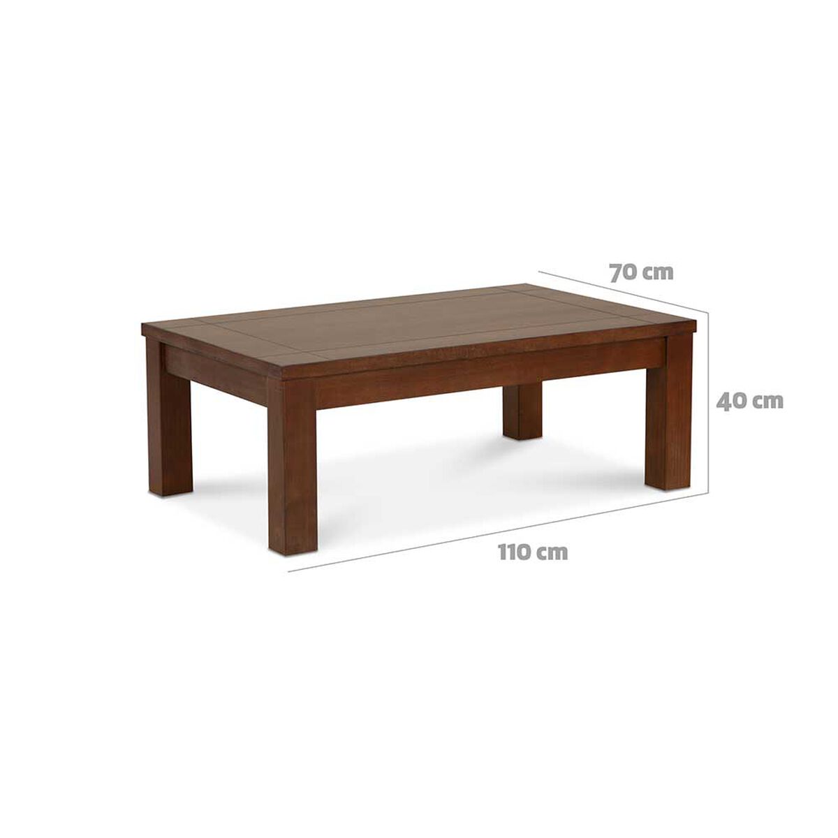 Mesa de Centro CIC Ñuble Caramelo