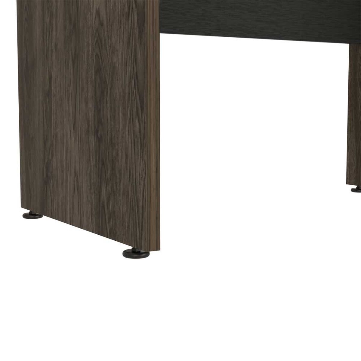 Escritorio Recto TuHome Home Office Negro Soft Co&ntilde;ac