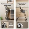 Silla de Comer Reclinable Plegable LuBabycas Rosada