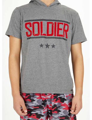 Imagen 1 del producto Pijama de Algodón Niño Kayser Gris