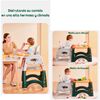 Silla de Comer Multifuncional con Ruedas Rosada Lubabycas