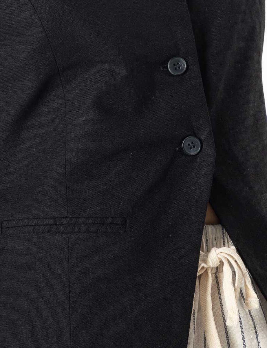 Blazer Lino Gillete Mujer Icono