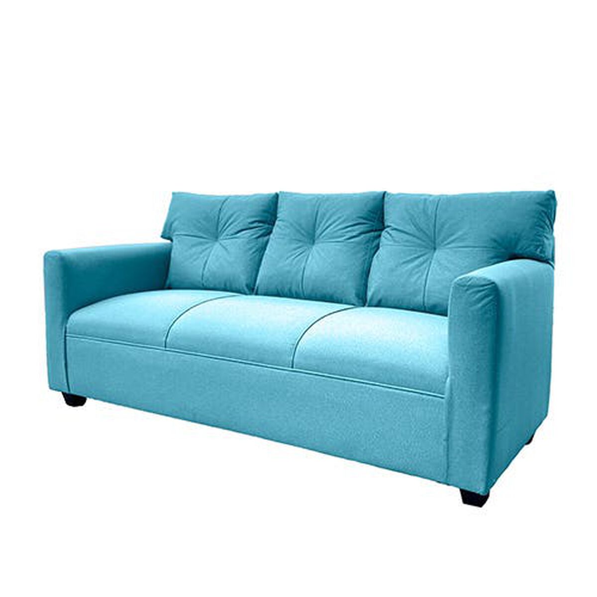 Sofá Sofás Home Mateo 3 Cuerpos Turquesa