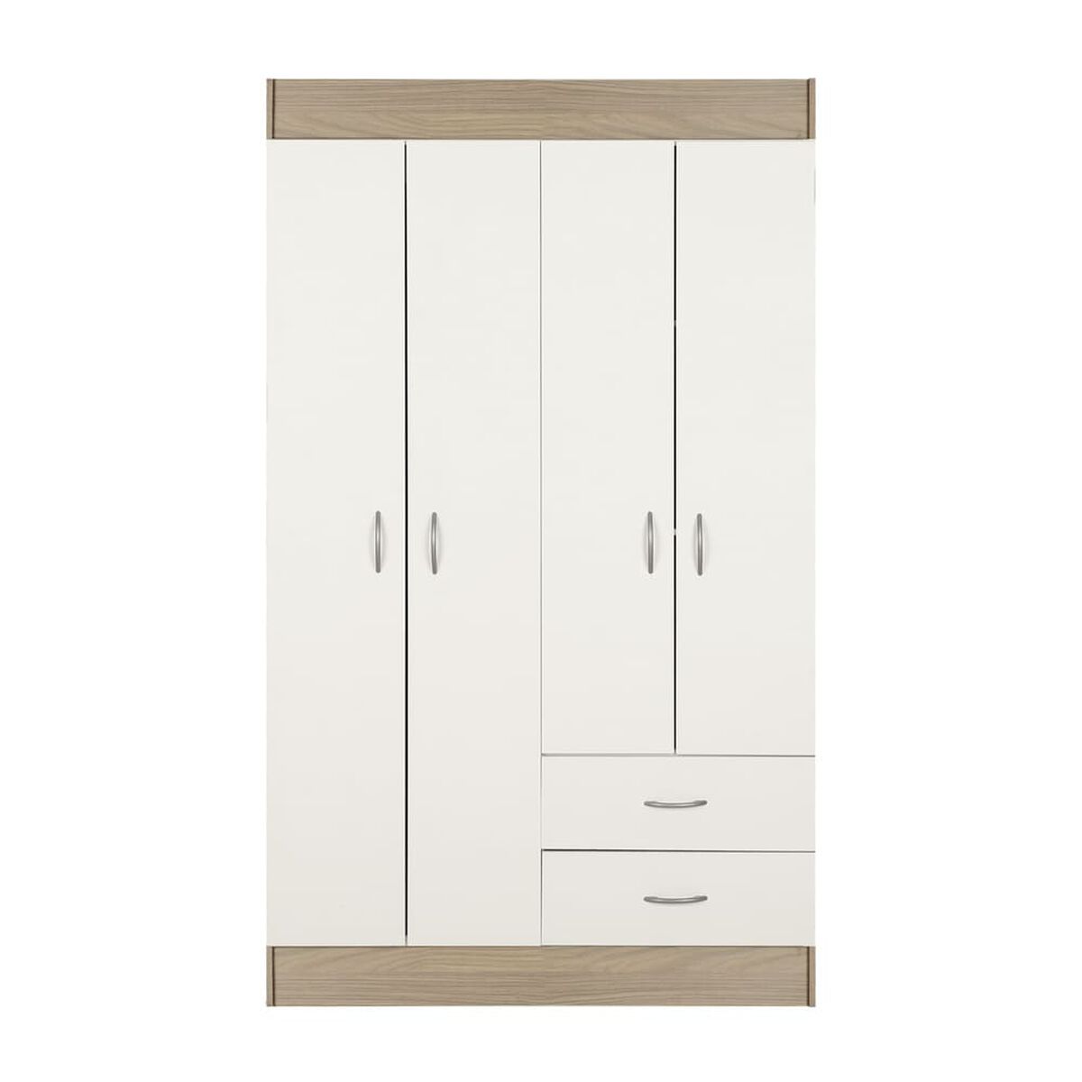 Closet Stanford 4 Puertas 2 Cajones Bicolor