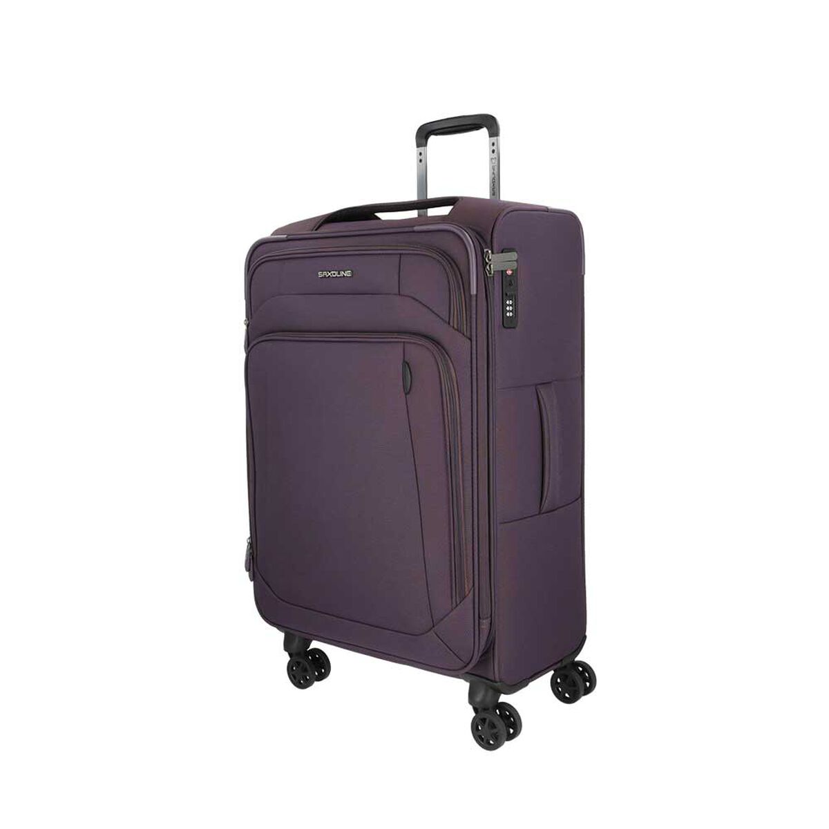 Maleta Saxoline Airshock 4SX Púrpura 72 lt M
