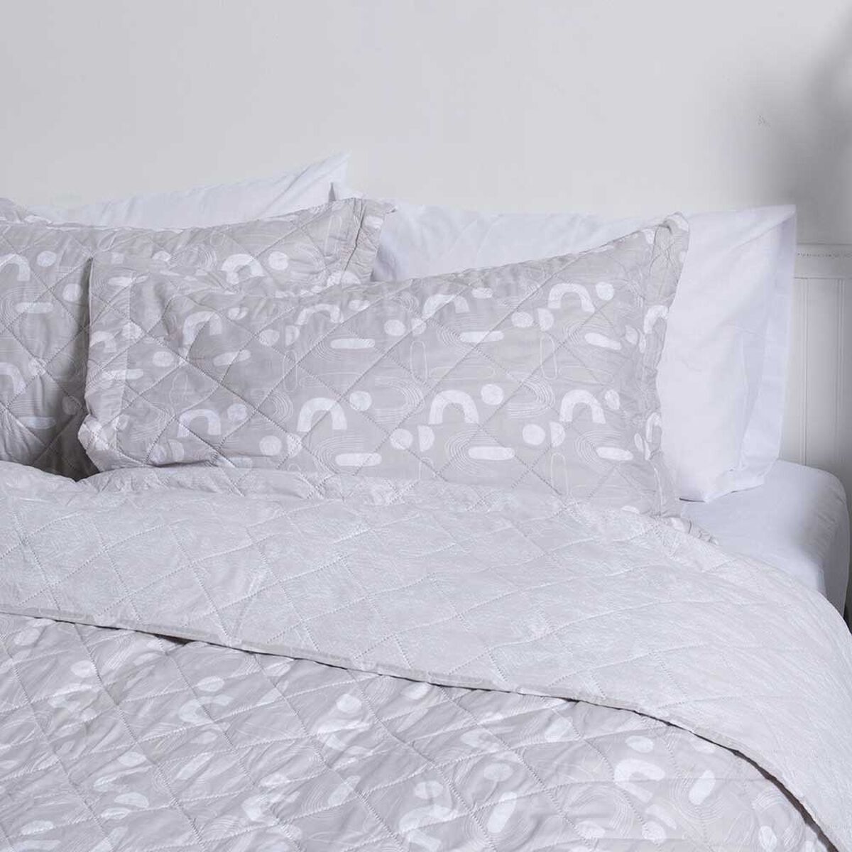 Quilt Mashini 1,5 Plazas Estampado Lilium