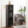 Biblioteca Fm Furniture Vintage Metalwood Collection Marrón Rústico Negro