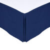 Faldón Mashini 144 Hilos Súper King Liso Azul