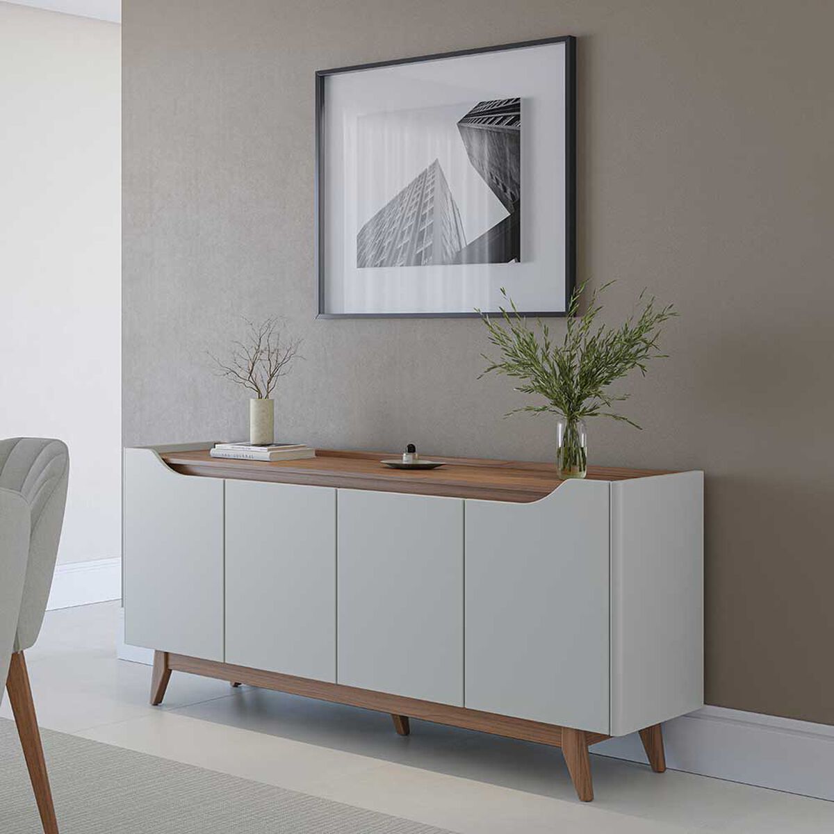 Buffet Decocasa Pulse Off White