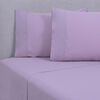 Juego de Sábanas Sohome by Fabrics 180 Hilos King Liso Lila