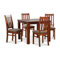 Juego de Comedor CIC Ñuble Caramelo 4 Sillas
