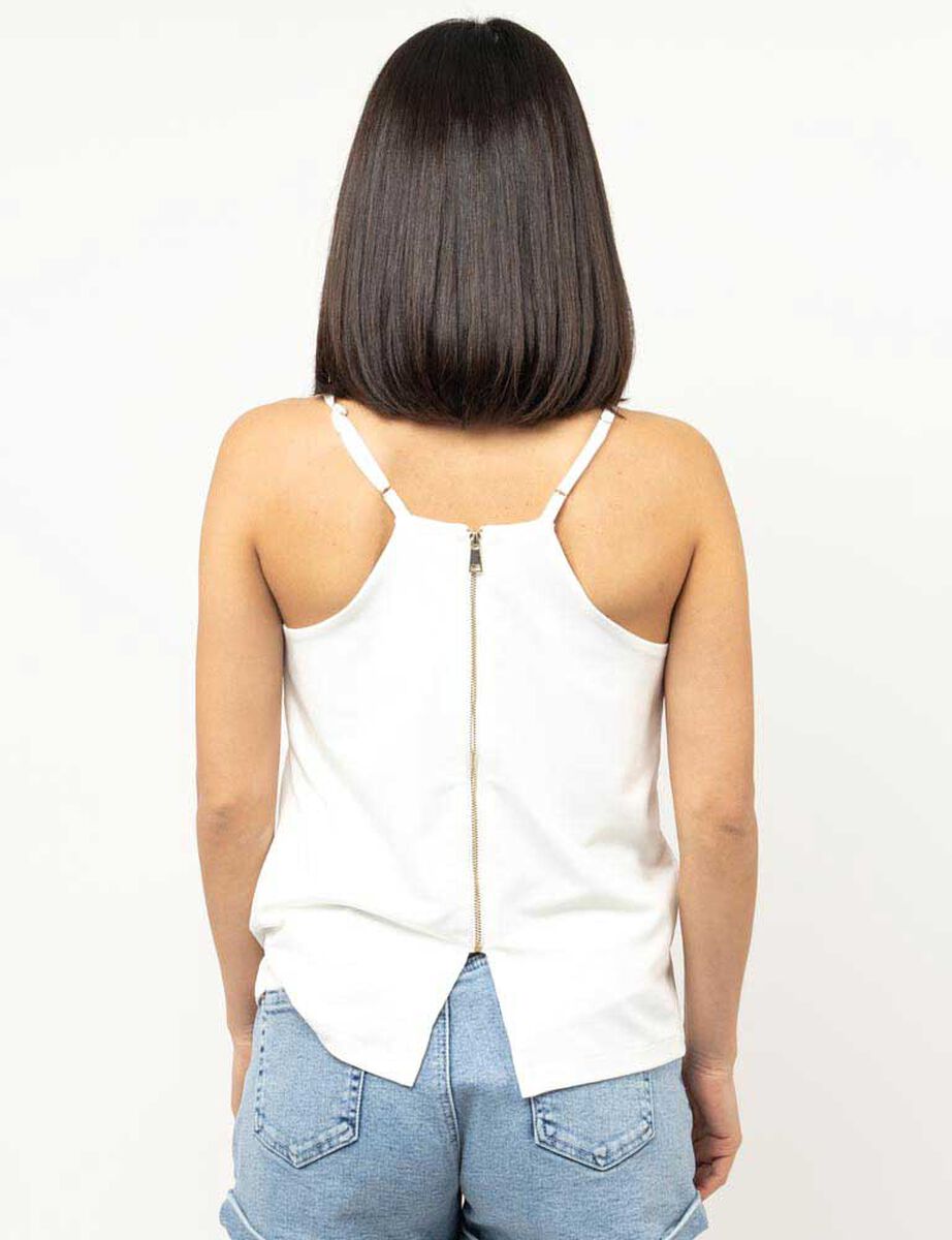 Blusa Sin Mangas Mujer Fiorucci