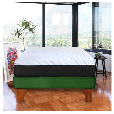 Imagen 1 del producto Cama Europea Latam Home 1,5 Plazas Zen Pro Verde