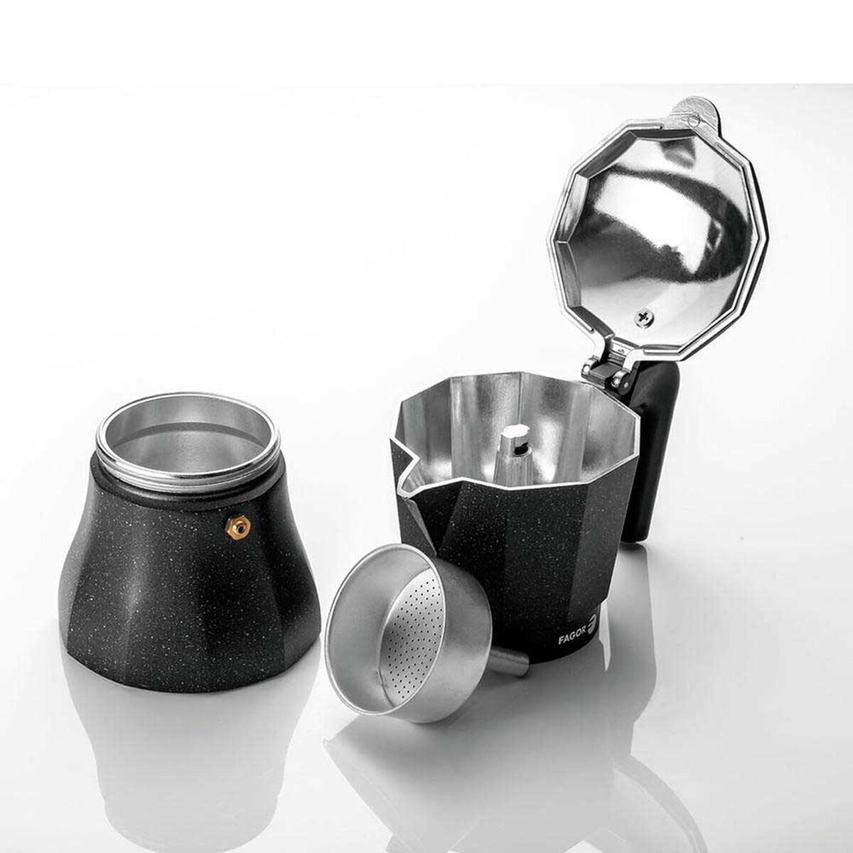 Cafetera Aluminio Fagor Tiramisu 640 ml