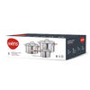Batería de Cocina Acero Inoxidable Wens 6 Piezas