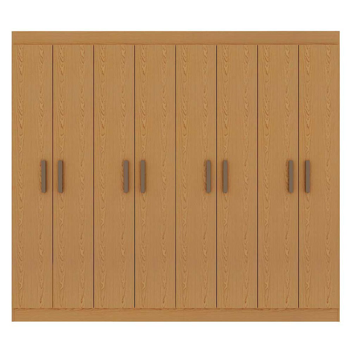 Closet Vekkahome Magnus 8 Puertas Caf&eacute; Claro